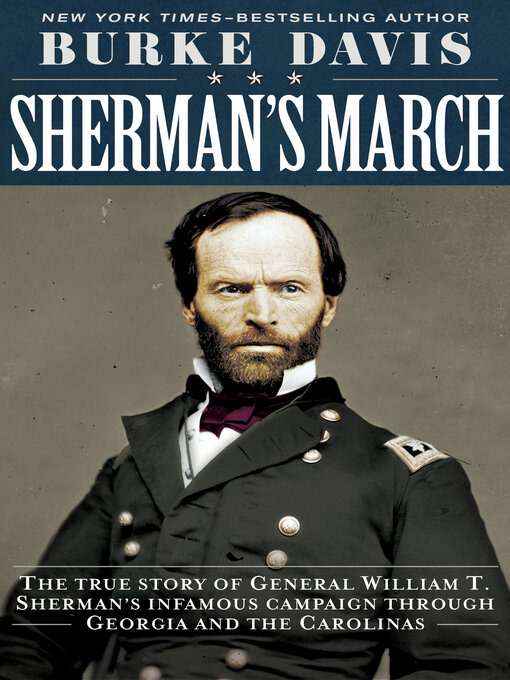 Title details for Sherman's March by Burke Davis - Available